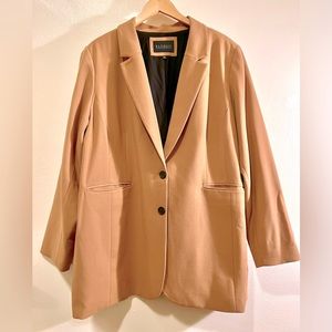 ELOQUII 365 Suit Long Tailored Blazer✨Plus Size 24W✨Office✨Preppy✨Powersuit